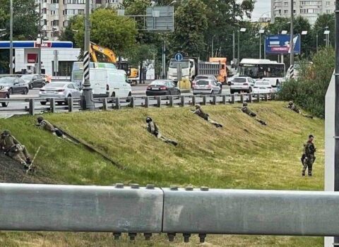 Rusiya Milli Qvardiyası Moskvanın girişində “Vaqner”çiləri gözləyir
