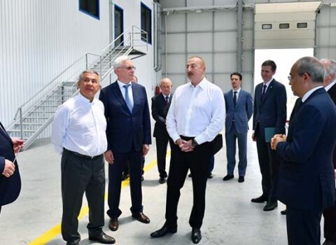İlham Əliyevlə Rüstəm Minnixanov Cəbrayılda – FOTOLAR