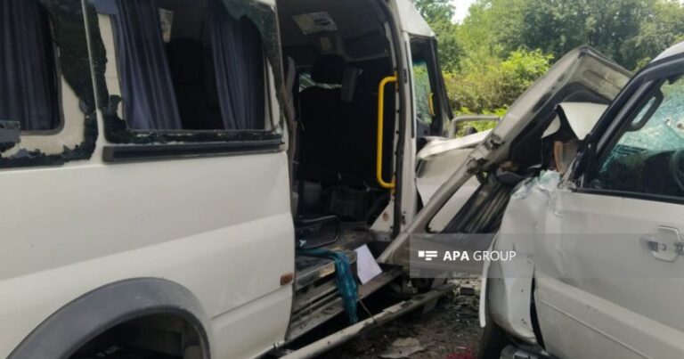 Yol qəzası nəticəsində idarə əməkdaşları xəsarət aldı Yol qəzası nəticəsində idarə əməkdaşları xəsarət aldı