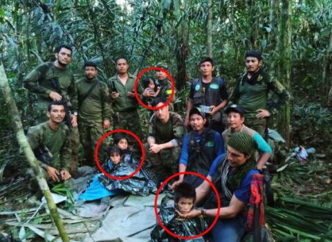 Möcüzə: Qəzaya uğrayan təyyarədə 40 gün sonra sağ tapılan uşaqların görüntüləri – FOTO+VİDEO