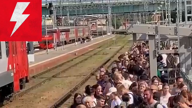 Rostov sakinləri şəhəri tərk edir – Vağzalda növbələr yaranıb – VİDEO Rostov sakinləri şəhəri tərk edir – Vağzalda növbələr yaranıb – VİDEO