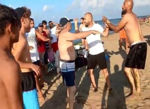 Bakıda çimərlikdə kütləvi dava: 20 yaşlı qız döyüldü