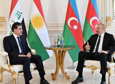 Prezident Neçirvan Bərzanini qəbul etdi – FOTO
