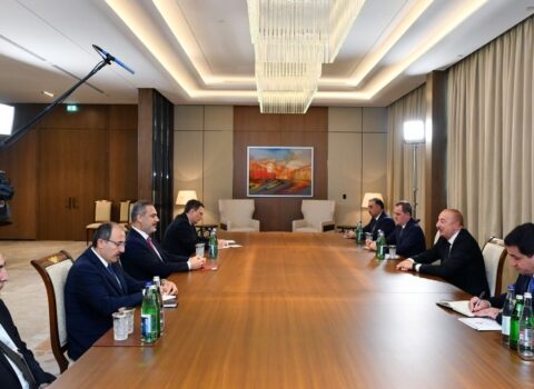 Prezident Hakan Fidanı qəbul etdi – YENİLƏNİB