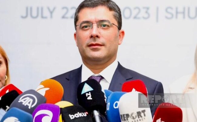 Əhməd İsmayılov: “Qlobal Media Forumunda bir sıra vacib məsələlər müzakirə olundu” Əhməd İsmayılov: “Qlobal Media Forumunda bir sıra vacib məsələlər müzakirə olundu”