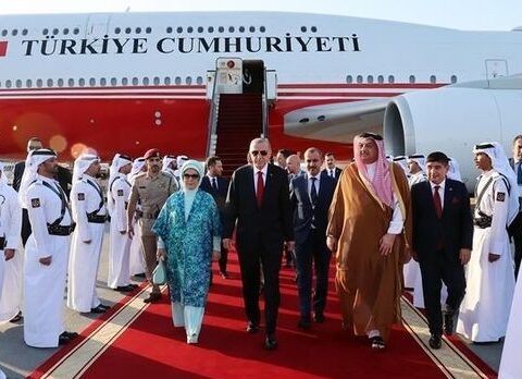 Ərdoğan Qətərə səfər etdi