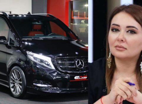 Tanınmış teleaparıcı özünə dəbdəbəli avtomobil aldı: Sürücü tutdu – FOTO