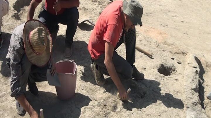 Goranboyda qədim tikili qalıqları aşkarlandı – FOTOLAR Goranboyda qədim tikili qalıqları aşkarlandı – FOTOLAR