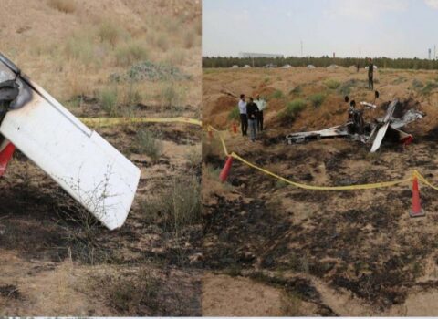 İranda təyyarə qəzaya uğradı: Pilotlar öldü