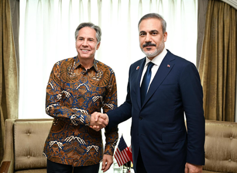 Hakan Fidan Blinkenlə görüşdü