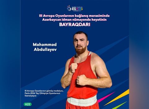 Avropa Oyunlarının bağlanış mərasimində Azərbaycanın bayraqdarı bəlli oldu