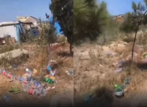 Novxanı çimərliyində acınacaqlı vəziyyət hökm sürür – VİDEO