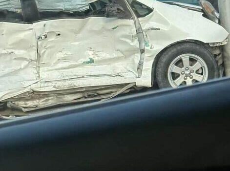 Bakıda toy karvanında avtoxuliqanlıq edən “Prius” qəza törətdi – VİDEO