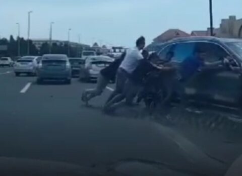 “Porcshe” avtobusla TOQQUŞDU