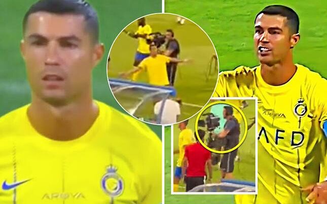 Ronaldo operatora əsəbiləşdi – Video Ronaldo operatora əsəbiləşdi – Video