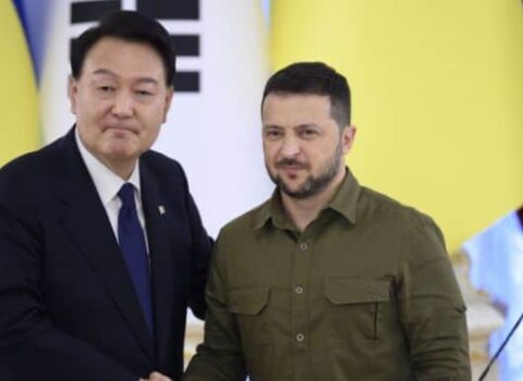 Zelenski Cənubi Koreya liderini bu bəyannaməyə qoşulmağa dəvət etdi