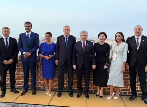 İlham Əliyev və Mehriban Əliyeva Budapeştdə – FOTOLAR