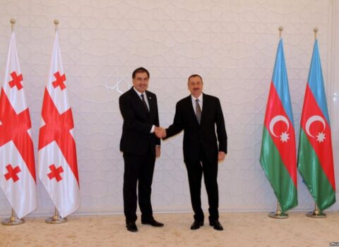 Saakaşvili İlham Əliyevə TƏŞƏKKÜR ETDİ