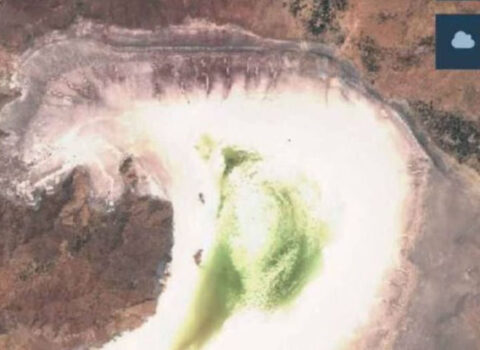 NASA Urmiya gölünün son görüntülərini yaydı – FOTO