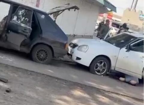 Mariupolda sərxoş kadırovçu rusları güllələdi – VİDEO