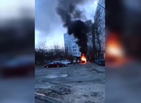 Zaporojye şəhərində partlayışlar oldu