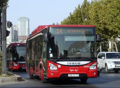 Sərnişinlərin NƏZƏRİNƏ: Bakıda beş marşrut avtobusunun hərəkəti dəyişdirilir