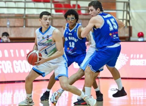 Azərbaycanın basketbol yığması Avropa beşincisi oldu