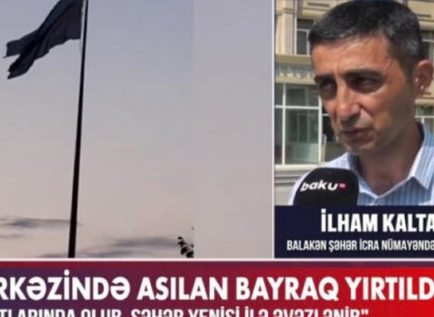 Balakəndə Azərbaycan bayrağının yırtılması – RƏSMİ AÇIQLAMA / VİDEO