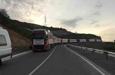 Ermənistandan Rusiyaya gedən yol bağlandı