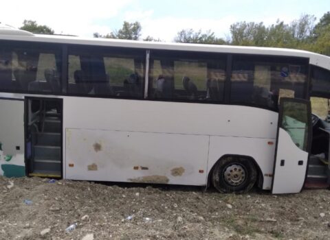 Avtobus qəzaya UĞRADI – YENİLƏNİB