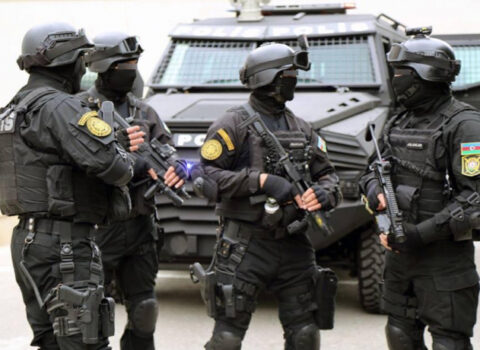 Azərbaycan polisi Xankəndinə daxil oldu – VİDEO