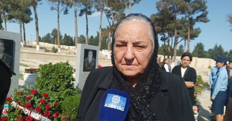 Xocalıya ayağımız dəyəndə Poladın ruhu dinclik tapacaq – Səmayə Həşimova Xocalıya ayağımız dəyəndə Poladın ruhu dinclik tapacaq – Səmayə Həşimova