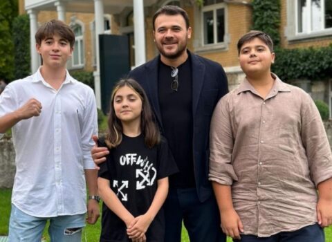 Emin Ağalarov övladları ilə bağlı paylaşım etdi – FOTO