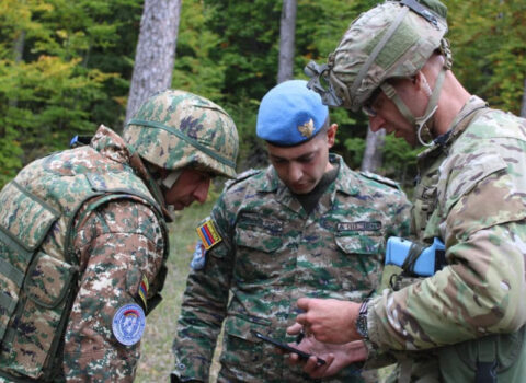 Amerika əsgərləri erməni hərbçiləri ilə birgə hərbi təlimləri başa vuracaqlar