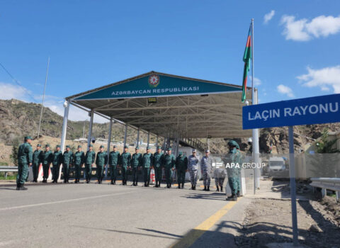 Laçın sərhəd-buraxılış məntəqəsində Anım Günü qeyd olundu – FOTO