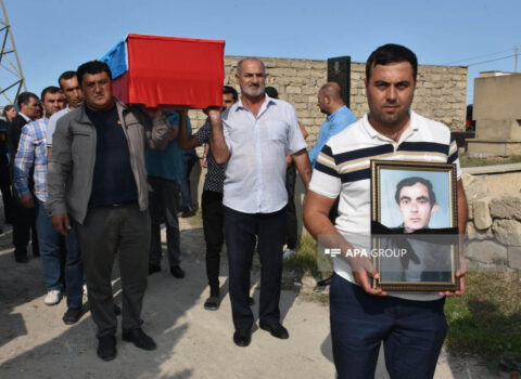Füzulidə 30 il əvvəl itkin düşən şəhid Cahangir Xələfov Şüvəlanda dəfn olundu