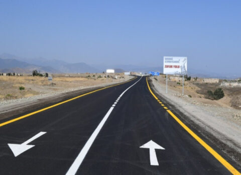 Şuşa və Füzuli Hava Limanı yolunu birləşdirən yol gələn il hazır olacaq
