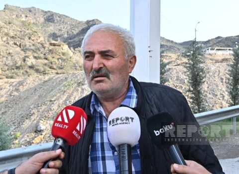 Xankəndinin erməni sakini: “İşıqlarımız yox idi, sağolsunlar dünən verildi”