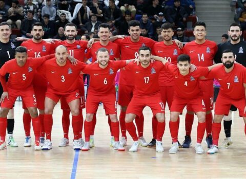 Azərbaycanın futzal millisi elit mərhələdə ilk oyununa çıxacaq