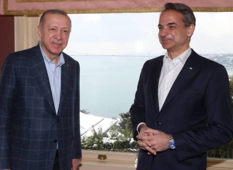 Ərdoğan Yunanıstan baş naziri ilə danışıqlar apardı