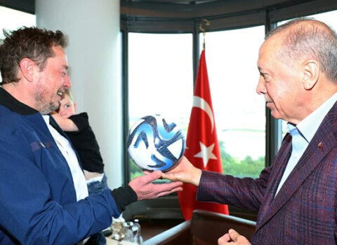 Ərdoğan Mask və oğluna bunları hədiyyə etdi – FOTO