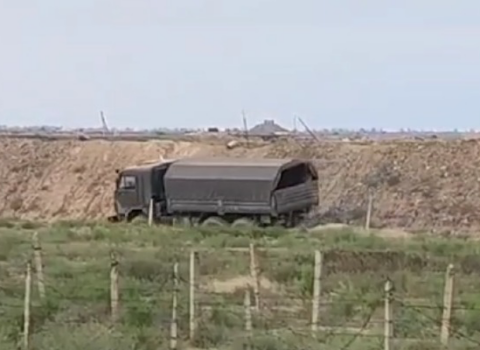 Ermənilər döyüş mövqelərini tərk edir – Video