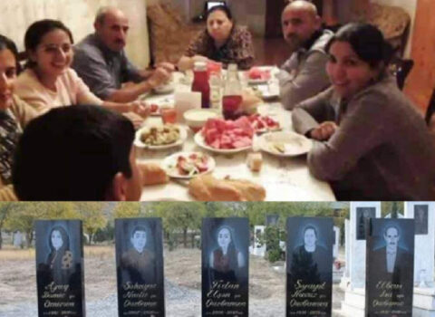 Ailə başçısı cəbhədə sağ qaldı, 5 üzvü evdə şəhid oldu – FOTO