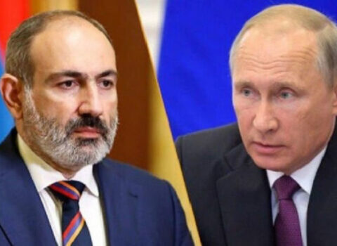 Putin Paşinyana mesaj verdi