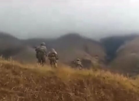 Ordumuzun bölmələrinin qanunsuz erməni silahlı birləşmələrinin mövqelərinə basqın anı – VİDEO