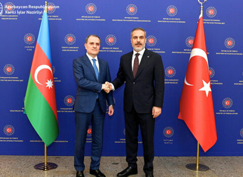 Azərbaycan və Türkiyə XİN rəhbərlərinin görüşü başladı