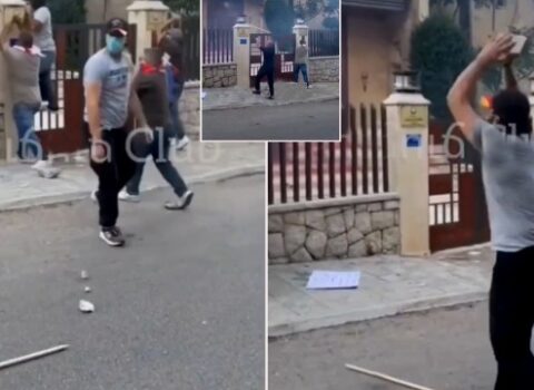 Ermənilər Azərbaycanın Livandakı səfirliyinə hücum etdilər
