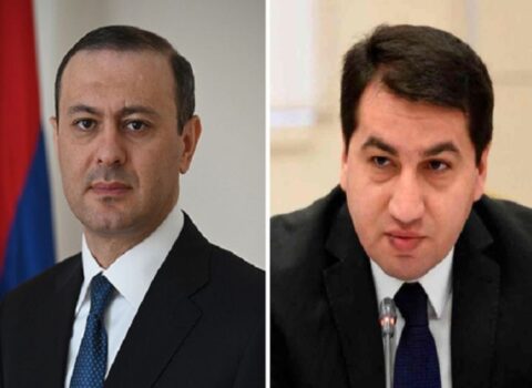 Hikmət Hacıyev Brüsseldə Ermənistan Təhlükəsizlik Şurasının katibi ilə görüşəcək