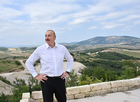 İlham Əliyev Zəngilana getdi