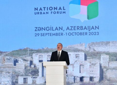 Prezident İlham Əliyev Zəngilan şəhərinə ilk qayıdışın vaxtını açıqladı